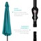 Best Choice Products 10ft Outdoor Steel Market Patio Umbrella w/ Crank, Tilt Push Button, 6 Ribs